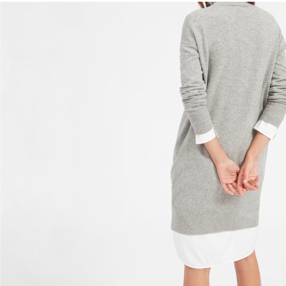 Everlane The Cashmere Turtleneck Mini Dress Size Small - Picture 2 of 7